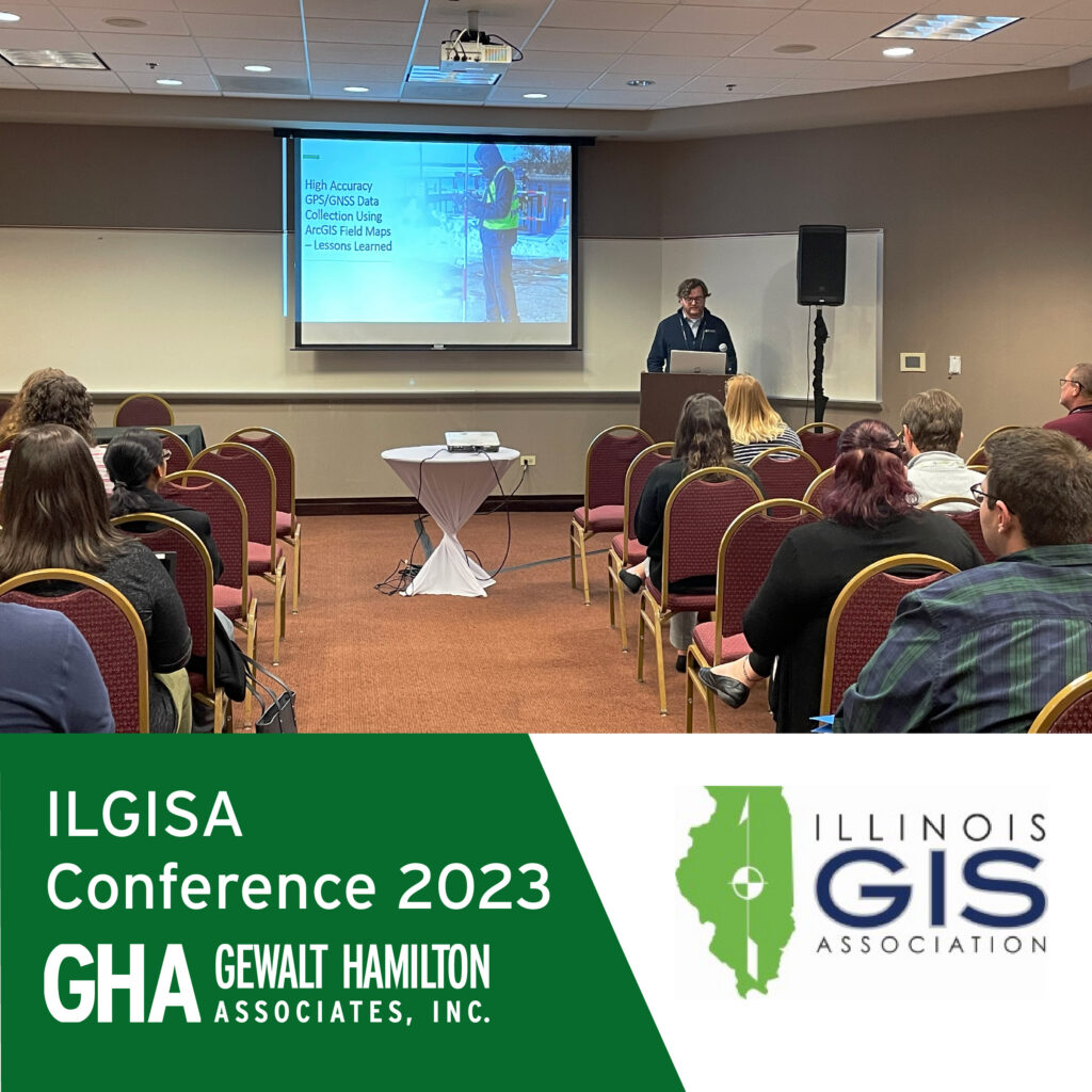 Greg Newton, GISP, Presents at the 2023 ILGISA Confrence.